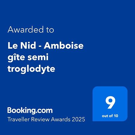 Le Nid - Amboise Gite Semi Troglodyte Екстериор снимка
